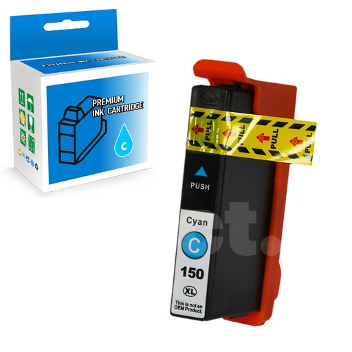 [164180217617] Lexmark 150XL Compatible Cyan High Yield Ink Cartridge -1 Pack