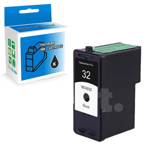 [164180117641] Lexmark 18C0032 (Z810) Remanufactured Black Standard Yield Ink Cartridge -1 Pack