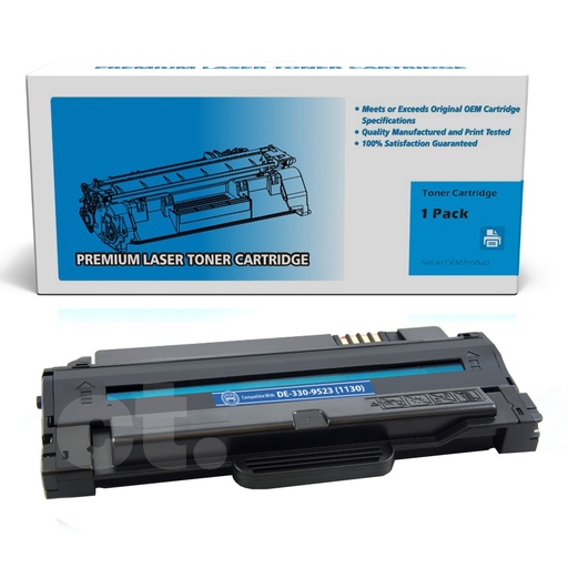 [162120110806] Dell 330-9523 7H53W DE1135 Compatible Black High Yield Toner Cartridge -1 Pack
