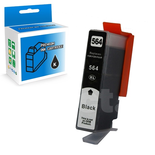 [164141115624] HP 564XL CB322WN Compatible Photo Black High Yield Ink Cartridge -1 Pack