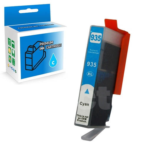 [164140215790] HP 935XL C2P20AN Compatible Cyan High Yield Ink Cartridge -1 Pack
