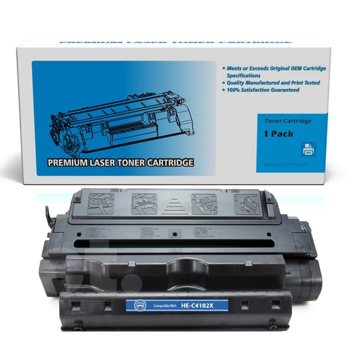 [162140110961] HP C4182X 82X Remanufactured Black Standard Yield Toner Cartridge -1 Pack