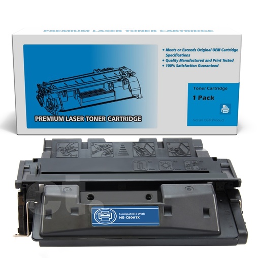 [162140110992] HP C8061X 61X Remanufactured Black High Yield Toner Cartridge -1 Pack