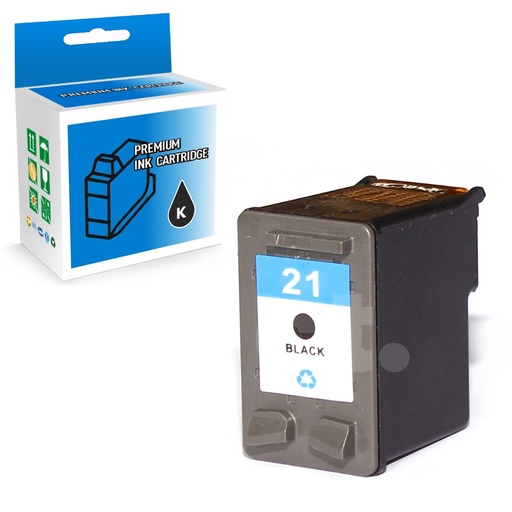[164140117049] HP C9351A (21) Remanufactured Black Standard Yield Ink Cartridge -1 Pack