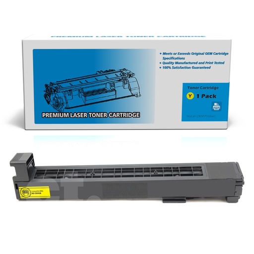 [162140411112] HP CB382A 824A Remanufactured Yellow Standard Yield Toner Cartridge -1 Pack