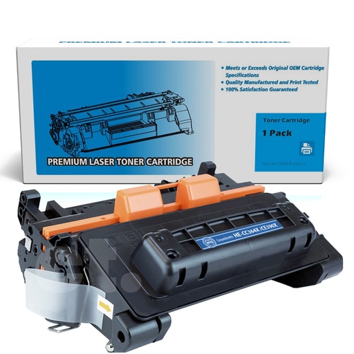 [162140111227] HP CC364X 64X CE390X 90X Compatible Black High Yield Toner Cartridge -1 Pack
