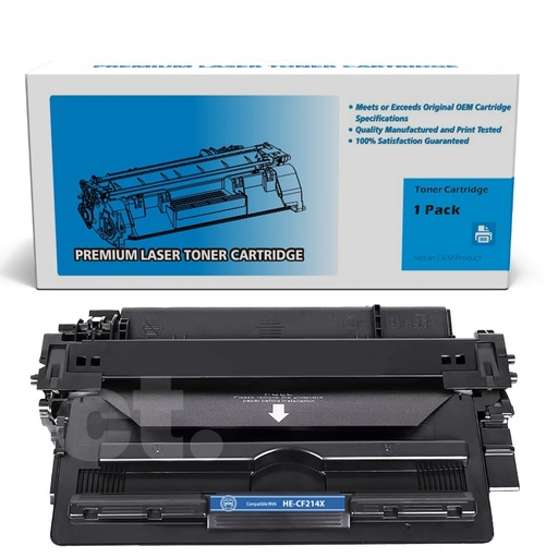 [162140111524] HP CF214X 14X Compatible Black High Yield Toner Cartridge -1 Pack