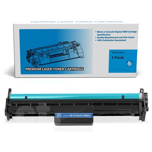 [163140113945] HP CF232A 32A 32X Canon CRG051 Drum Compatible Black Standard Yield Drum Imaging Unit -1 Pack