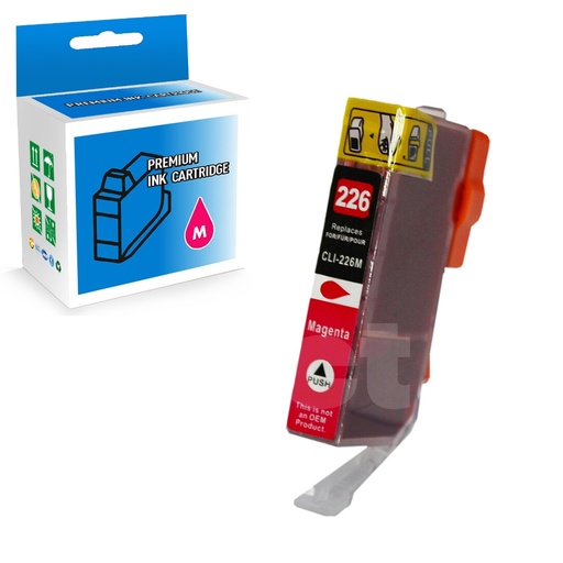 [164110314423] Canon CLI-226 4548B001AA Compatible Magenta Standard Yield Ink Cartridge -1 Pack