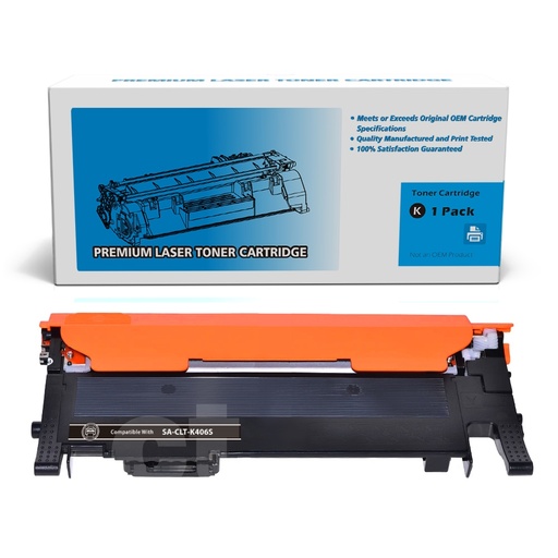 [162220112946] Samsung CLT-K406S CLTK406S Compatible Black Standard Yield Toner Cartridge -1 Pack