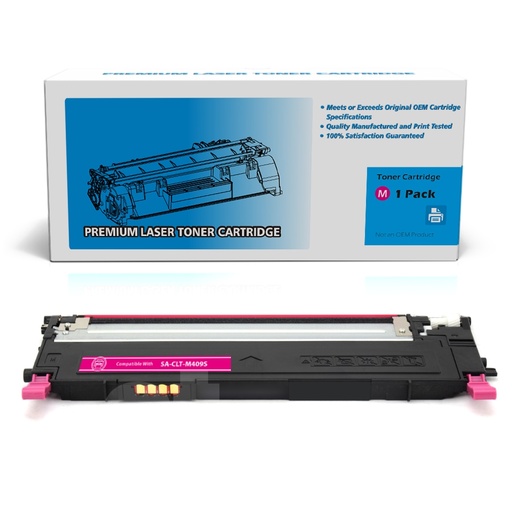 [162220313046] Samsung CLT-M409S CLTM409S Compatible Magenta Standard Yield Toner Cartridge -1 Pack
