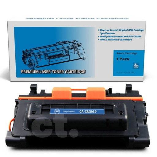[162110123335] Canon CRG 039 CRG039 Compatible Black Standard Yield Toner Cartridge - 1 Pack