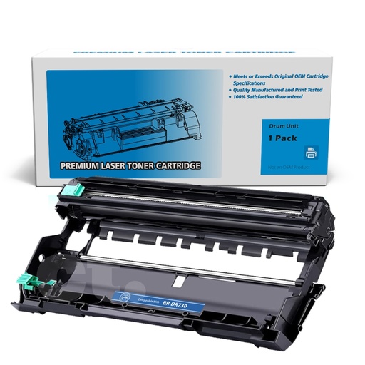 [163100113916] Brother DR-730 DR730 Compatible Black Standard Yield Drum Imaging Unit -1 Pack
