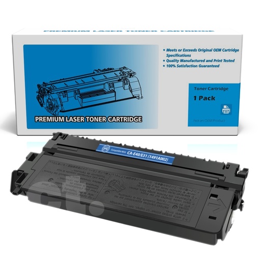 [162110110625] Canon E40 E31 1491A002 Compatible Black High Yield Toner Cartridge -1 Pack