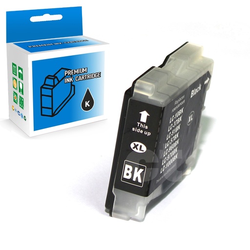 [164100114217] Brother LC51XL Compatible Black High Yield Ink Cartridge -1 Pack
