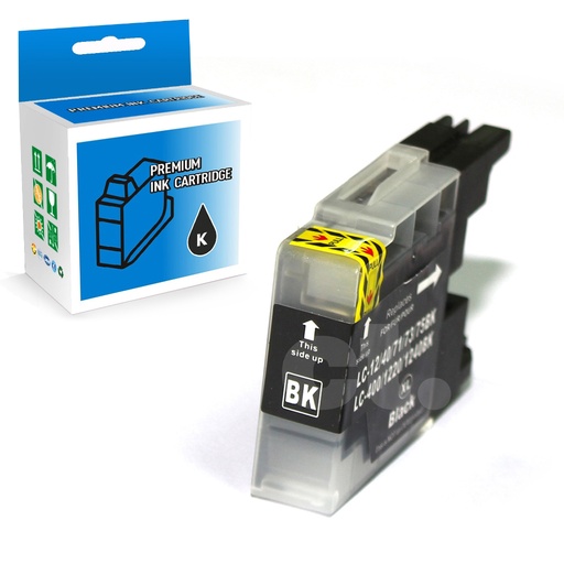 [164100114293] Brother LC71 Compatible Black Standard Yield Ink Cartridge -1 Pack