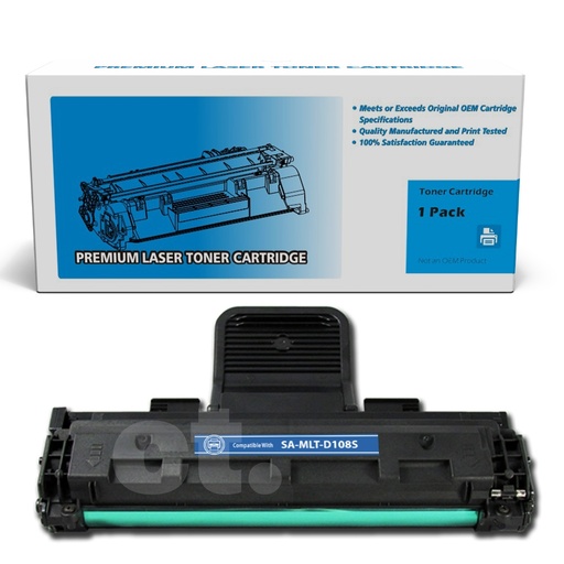 [162220113172] Samsung MLT-D108S MLTD108S Compatible Black Standard Yield Toner Cartridge -1 Pack