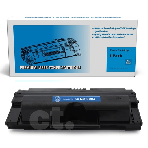 [162220113288] Samsung MLT-D206L MLTD206L Compatible Black High Yield Toner Cartridge -1 Pack