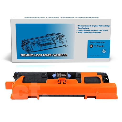 [162140112033] HP Q3960A 122A Remanufactured Black Standard Yield Toner Cartridge -1 Pack