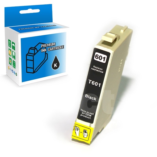 [164130114690] Epson T060120 60 Compatible Black Standard Yield Ink Cartridge -1 Pack