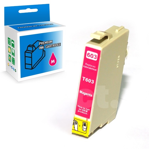 [164130314717] Epson T060320 60 Compatible Magenta Standard Yield Ink Cartridge -1 Pack