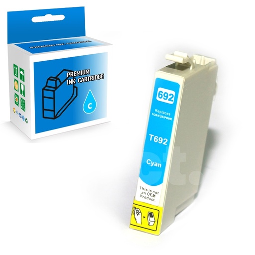 [164130214741] Epson T069220 69 Compatible Cyan Standard Yield Ink Cartridge -1 Pack