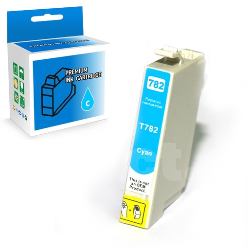 [164130214789] Epson T078220 78 Compatible Cyan Standard Yield Ink Cartridge -1 Pack