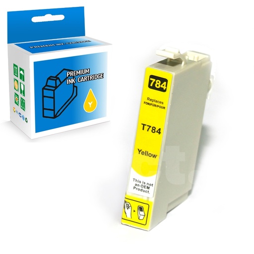 [164130414806] Epson T078420 78 Compatible Yellow Standard Yield Ink Cartridge -1 Pack