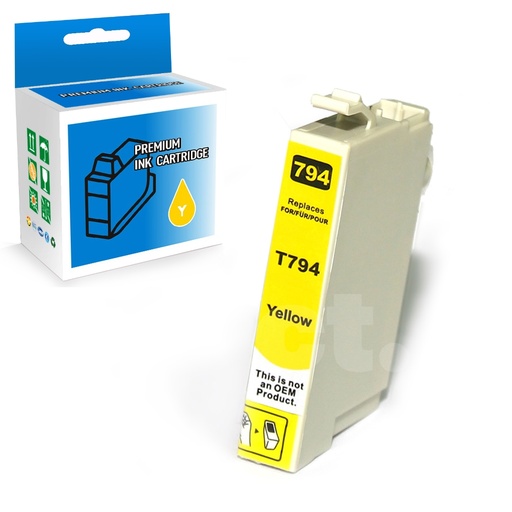[164130414868] Epson T079420 79 Compatible Yellow Standard Yield Ink Cartridge -1 Pack
