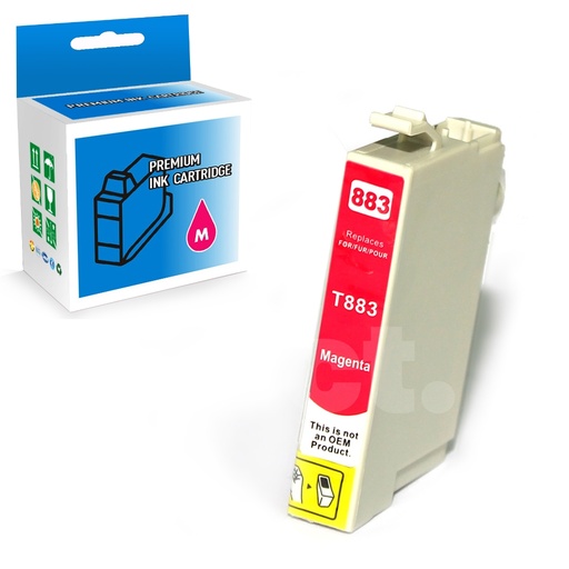[164130316834] Epson T0883 Compatible Magenta Standard Yield Ink Cartridge -1 Pack