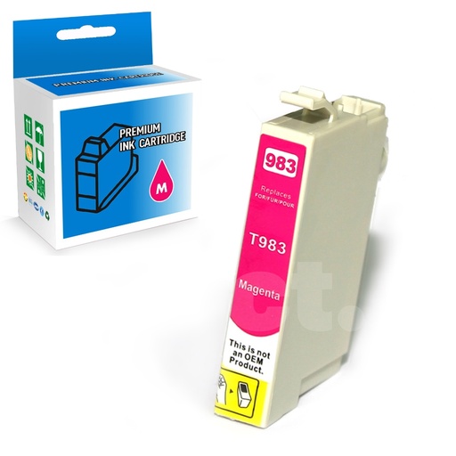 [164130316872] Epson T098 Compatible Magenta Standard Yield Ink Cartridge -1 Pack