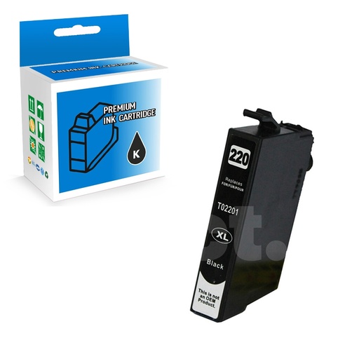 [164130116953] Epson T202XL (T202XL120) Compatible Black High Yield Ink Cartridge -1 Pack