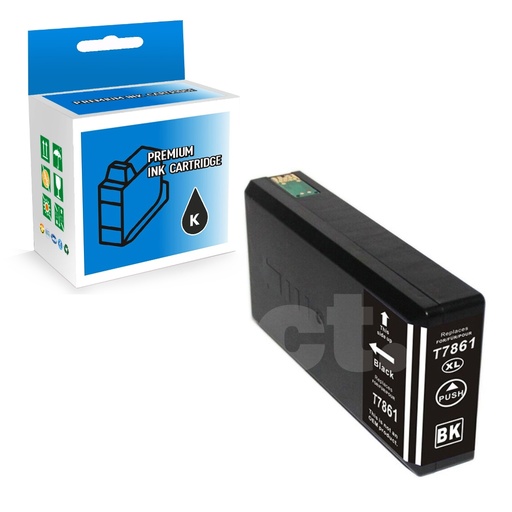 [164130115239] Epson T786XL120 786 XL Compatible Black High Yield Ink Cartridge -1 Pack