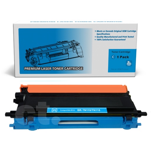 [162100210076] Brother TN-115 TN115 Remanufactured Cyan Standard Yield Toner Cartridge -1 Pack
