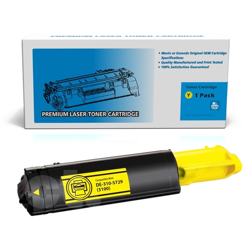 [162120416144] Dell 310-5729 (3100) Compatible Yellow Toner Cartridge Standard Yield  - 1 Pack