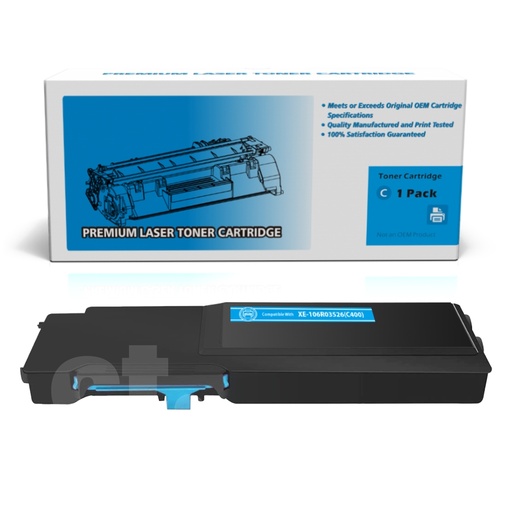 [162250226095] Xerox 106R03526 (C400 C405) Compatible Cyan Toner Cartridge Extra High Yield  - 1 Pack