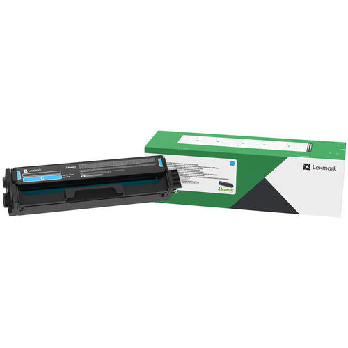[162180126175] Lexmark 20N10C0 Original Genuine Cyan Toner Cartridge Standard Yield  - 1 Pack