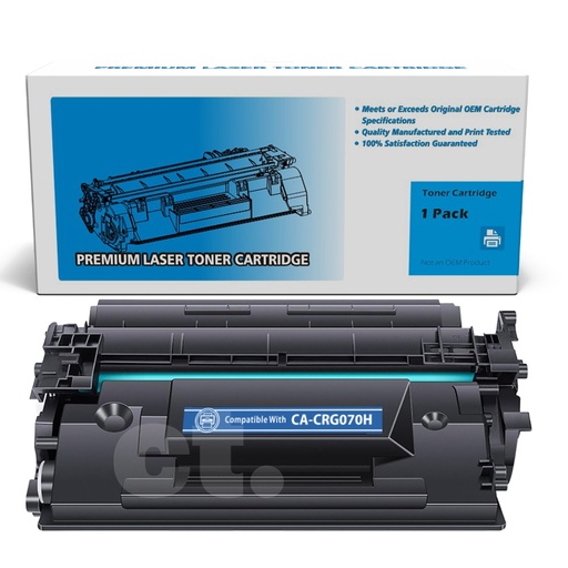 [162110126954] [With Chip] Canon 070H CRG070H Compatible Black High Yield Toner Cartridge - 1 Pack