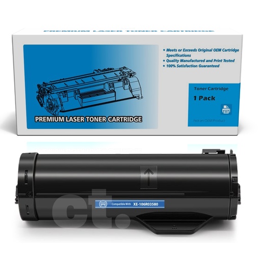 [162250127347] Xerox 106R03580 B400 Compatible Black Standard Yield Toner Cartridge - 1 Pack